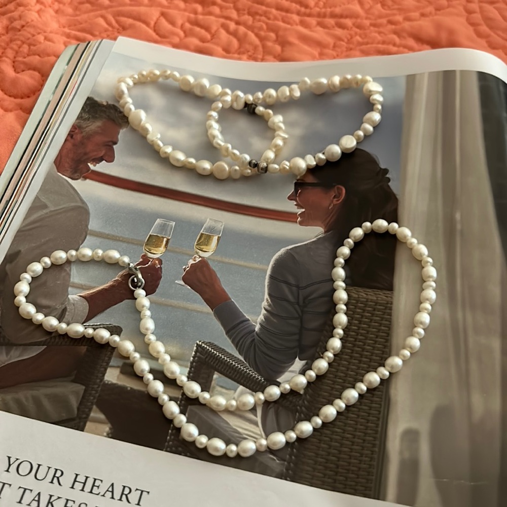 natural pearls set
